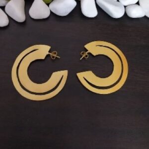 Brass Handmade Gold Plated Earring