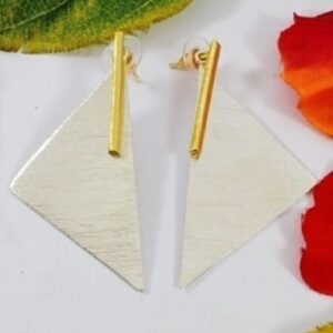 Brass Handmade Gold Plated Earring