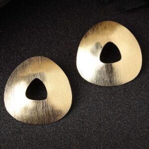 Brass Handmade Gold Plated Earring