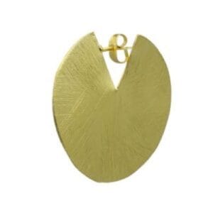 Brass Handmade Gold Plated Earring
