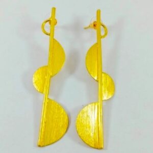 Brass Handmade Gold Plated Earring