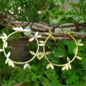 Brass Handmade Gold Plated Earring