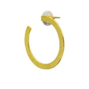 Brass Handmade Gold Plated Earring