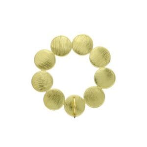 Brass Handmade Gold Plated Earring