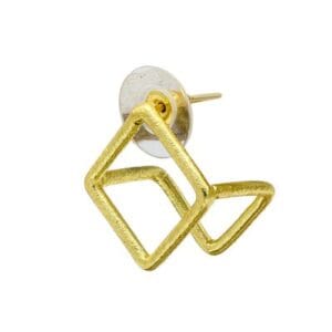 Brass Handmade Gold Plated Earring