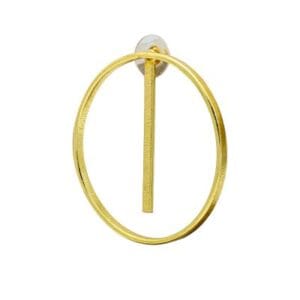 Brass Handmade Gold Plated Earring