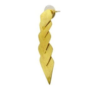 Brass Handmade Gold Plated Earring