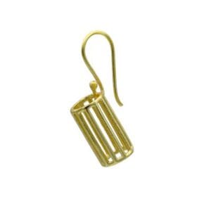 Brass Handmade Gold Plated Earring