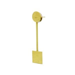 Brass Handmade Gold Plated Earring