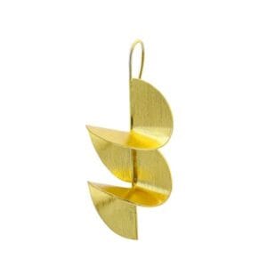 Brass Handmade Gold Plated Earring