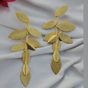 Brass Handmade Gold Plated Earring
