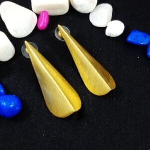 Brass Handmade Gold Plated Earring