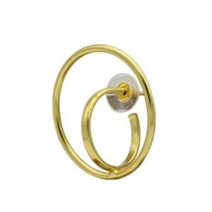 Brass Handmade Gold Plated Earring