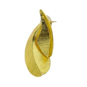 Brass Handmade Gold Plated Earring