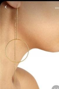 Brass Handmade Gold Plated Earring