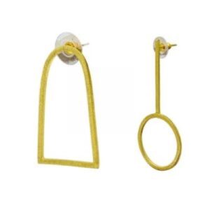 Brass Handmade Gold Plated Earring
