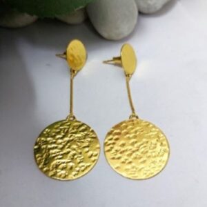 Brass Handmade Gold Plated Earring