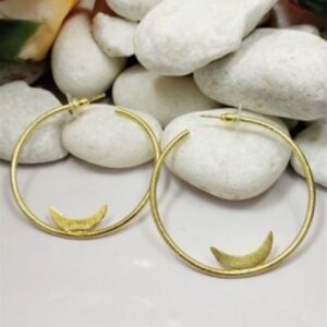 Brass Handmade Gold Plated Earring