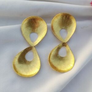 Brass Handmade Gold Plated Earring