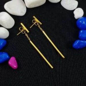 Brass Handmade Gold Plated Earring
