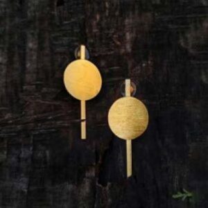 Brass Handmade Gold Plated Earring