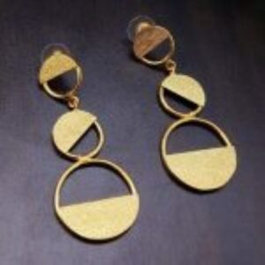 Brass Handmade Gold Plated Earring