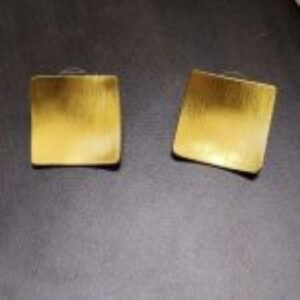 Brass Handmade Gold Plated Earring