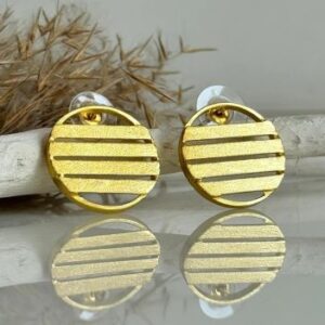 Brass Handmade Gold Plated Earring