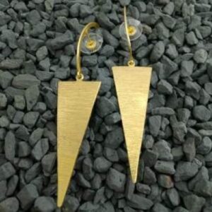 Brass Handmade Gold Plated Earring