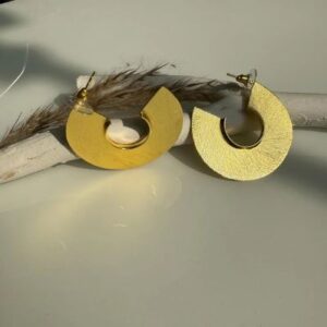 Brass Handmade Gold Plated Earring