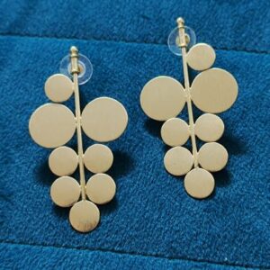 Brass Handmade Gold Plated Earring