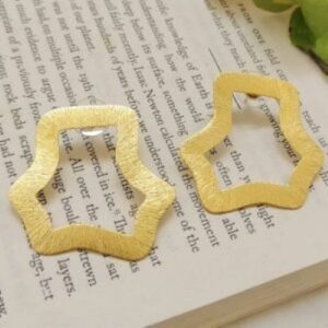 Brass Handmade Gold Plated Earring
