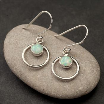 925 Sterling Silver Gemstone Earring