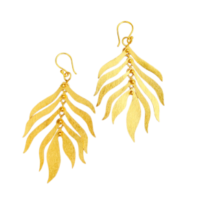 Dangling Brass Earrings